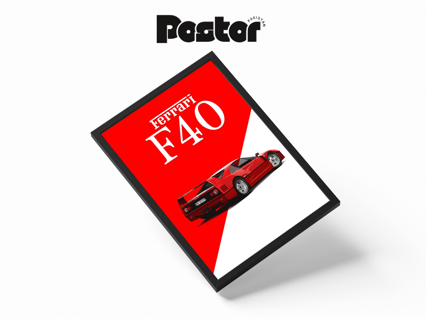 Ferrari F40 Framed Poster - #P088