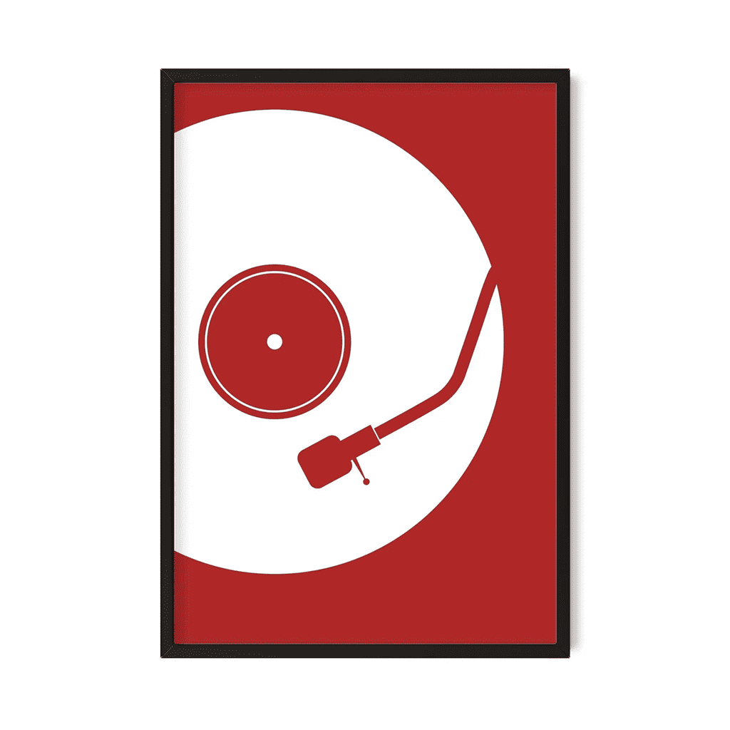 Red Gramophone - Postor.pk