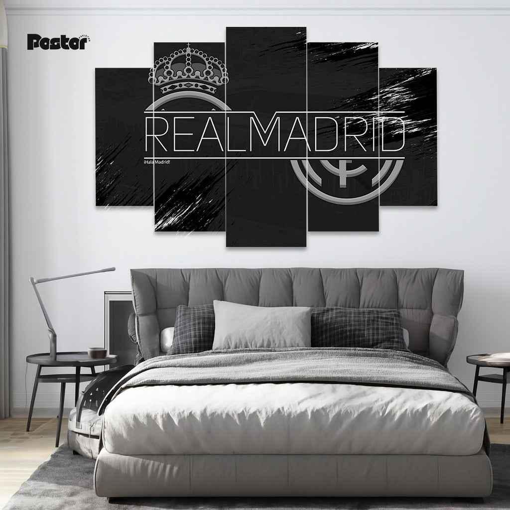 Real Madrid 5-Panel Canvas Wall Art Set - #S001