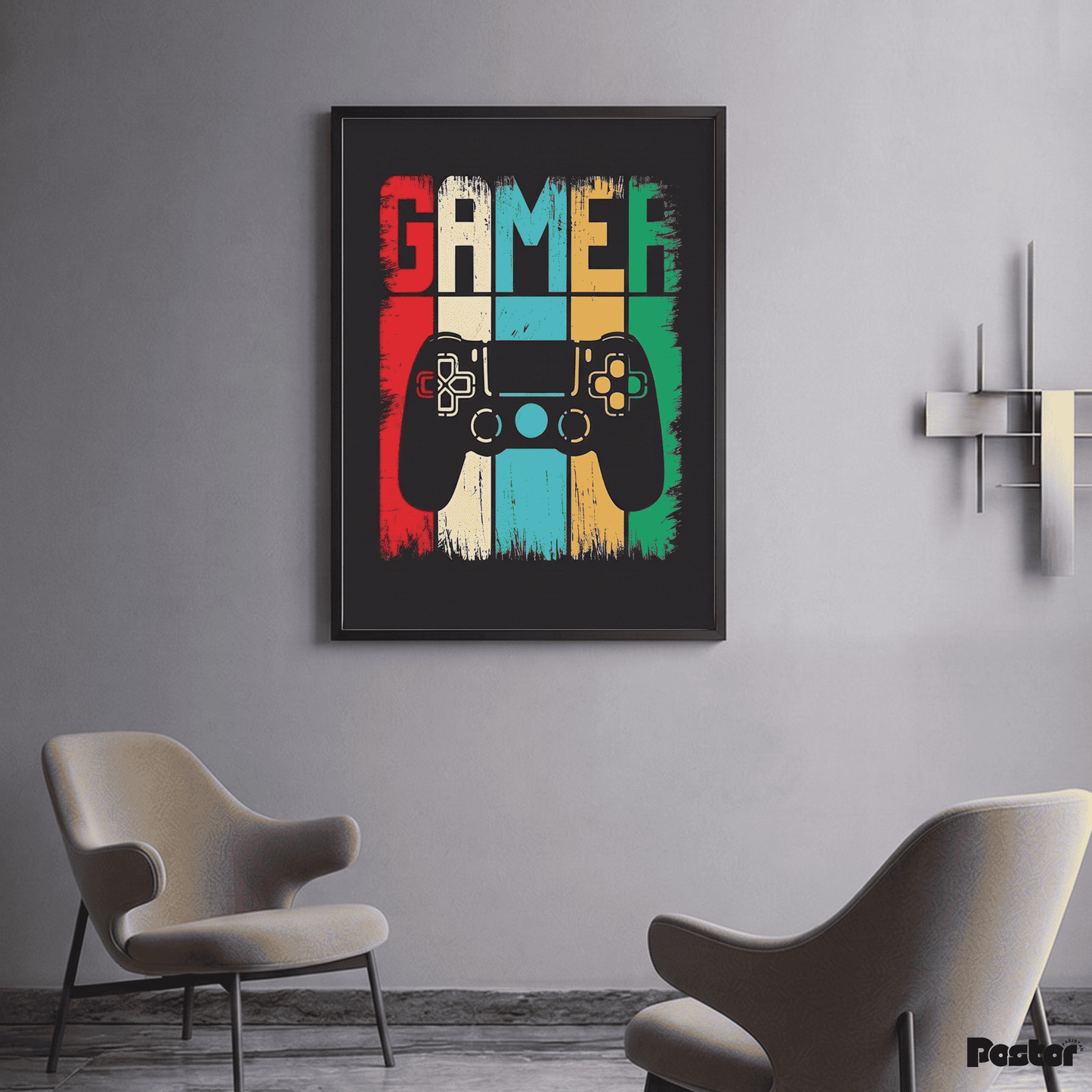 " Gamer " Framed Poster