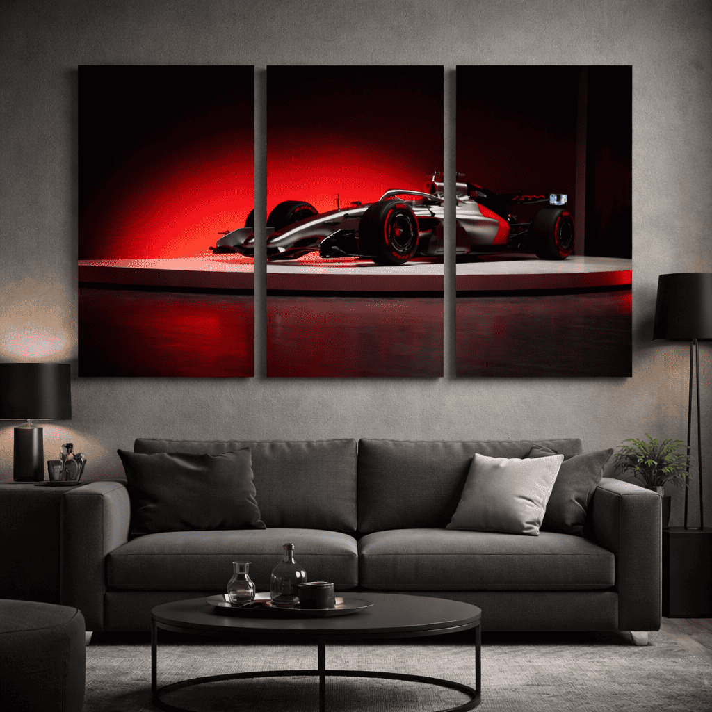 Formula One - 3 Panel Wall Art - #3SA021 - Postor.pk