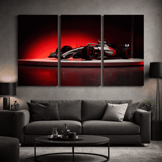 Formula One - 3 Panel Wall Art - #3SA021 - Postor.pk