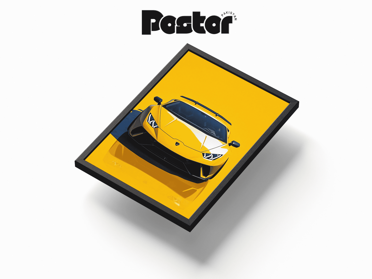 Lamborghini Huracán Evo Framed Art Poster - #P027