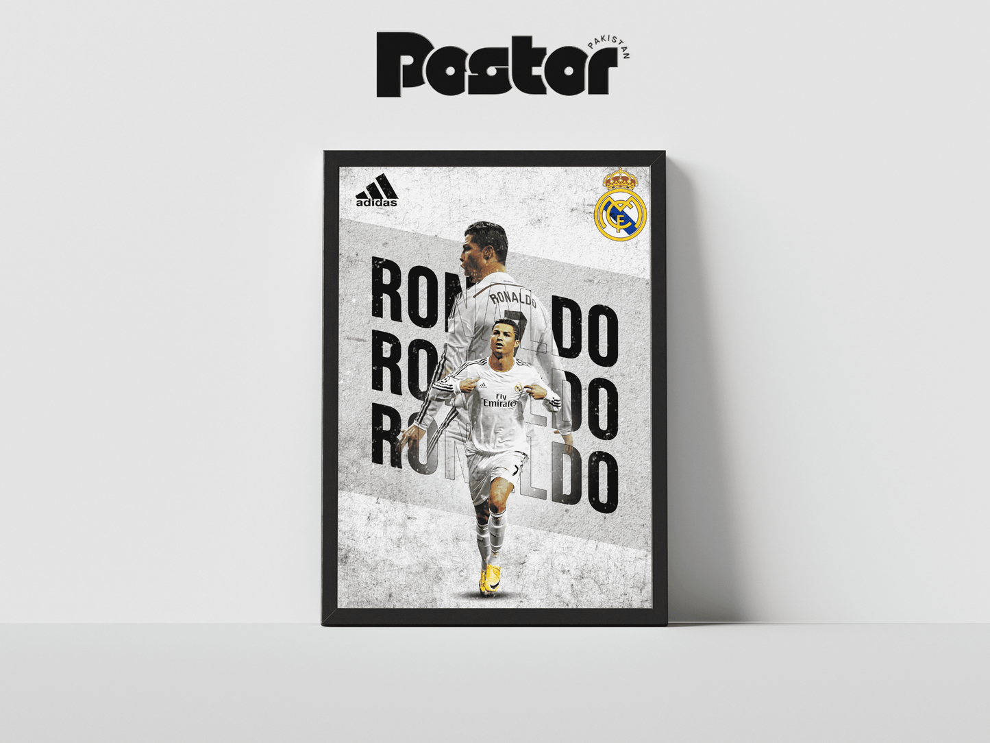 Cristiano Ronaldo Juventus Poster - CR7 Superstar Edition - #P004