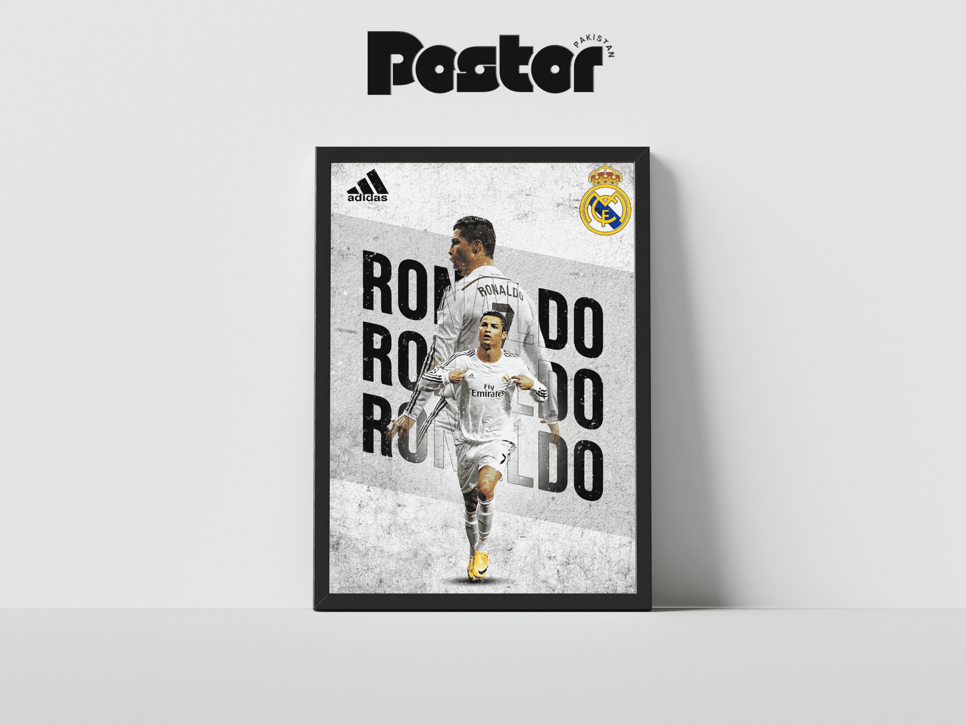 Cristiano Ronaldo Juventus Poster - CR7 Superstar Edition - #P004