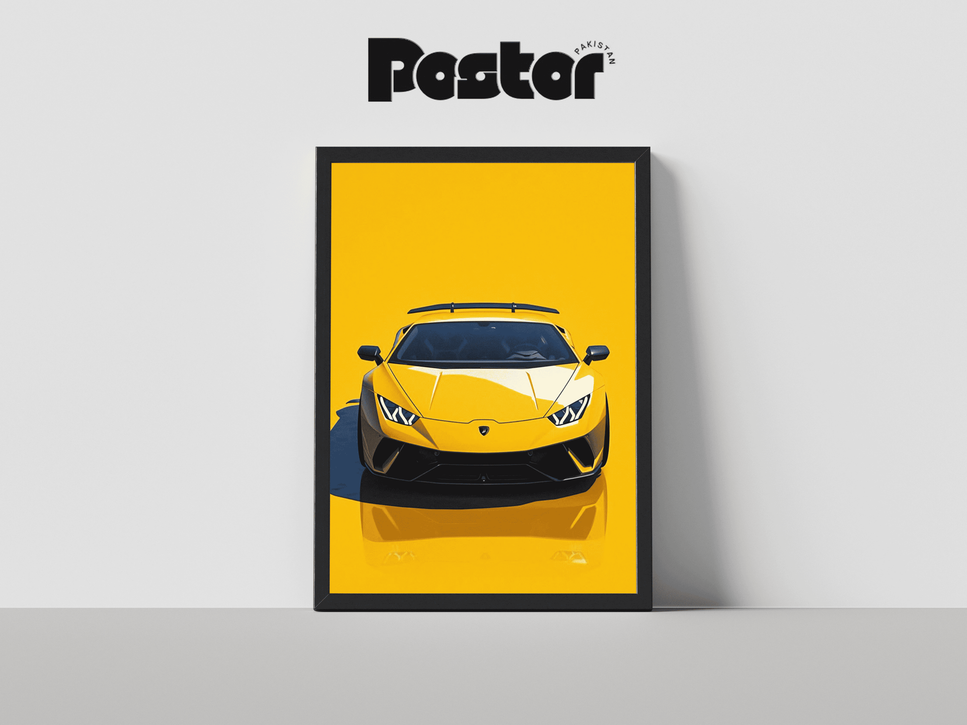 Lamborghini Huracán Evo Framed Art Poster - #P027
