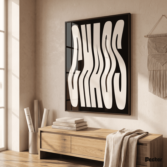 CHAOS (White) - Postor.pk