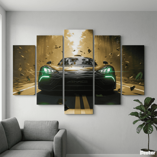 Mercedes-AMG ONE | 5-Panel Canvas Wall Art - Postor.pk