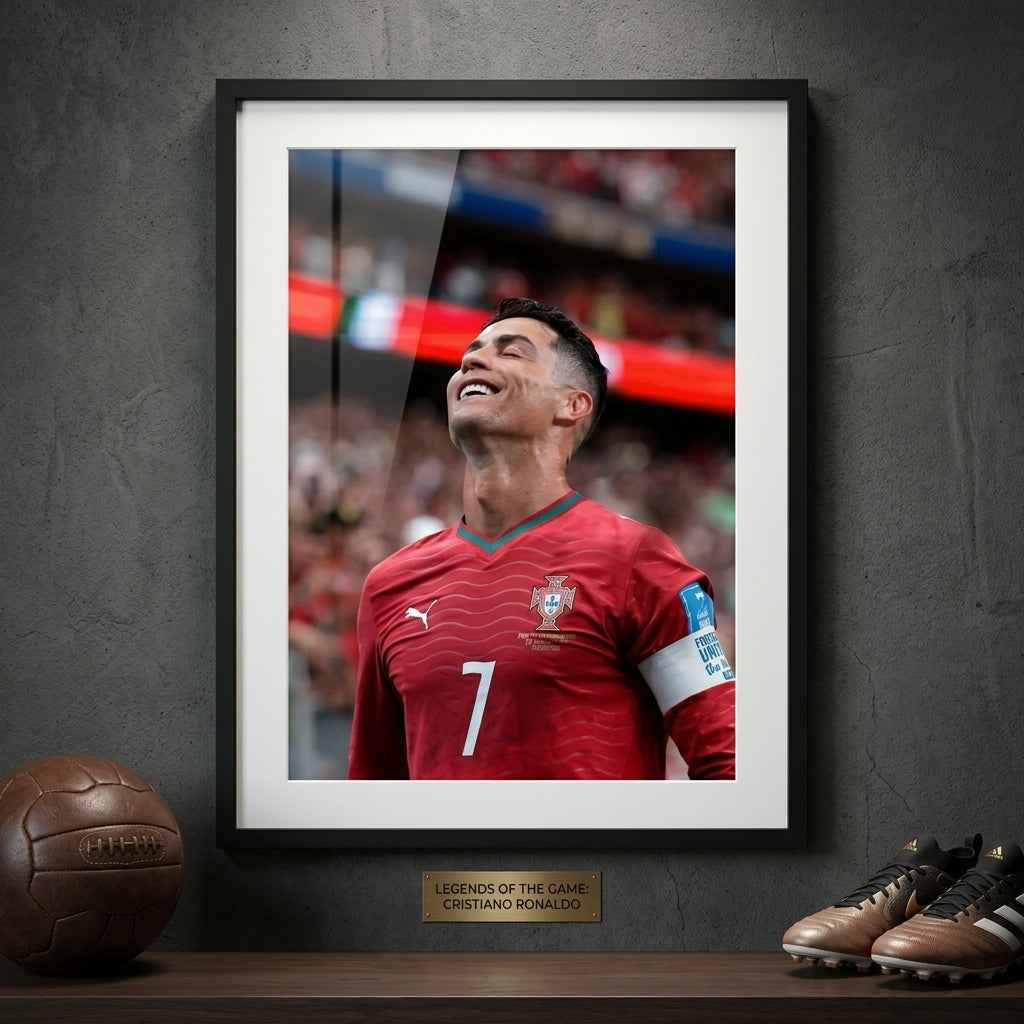 Cristiano Ronaldo Portugal Passion & Triumph Poster