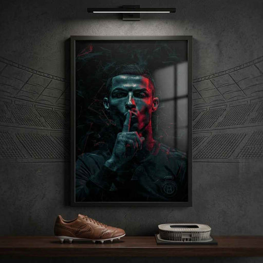 Cristiano Ronaldo "Shhh" Celebration Poster