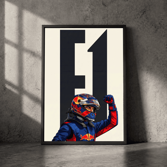 F1 Red Bull Racing Driver Victory Celebration - Postor.pk