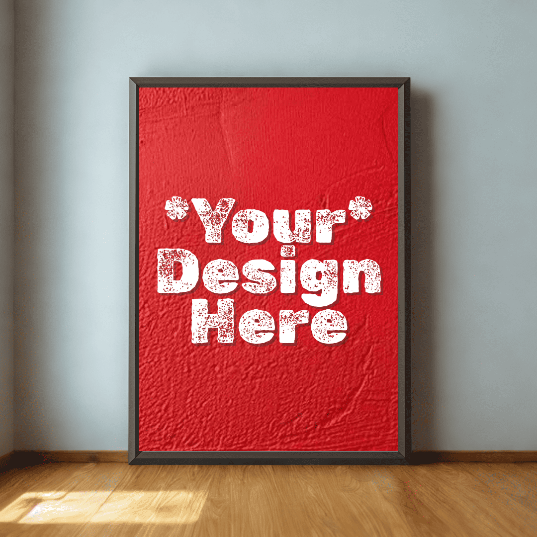 Customize Your Own Framed Poster - #P044 - Postor.pk