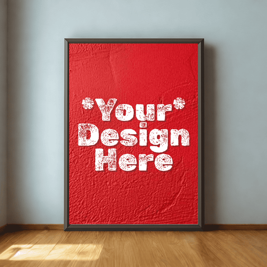Customize Your Own Framed Poster - #P044 - Postor.pk