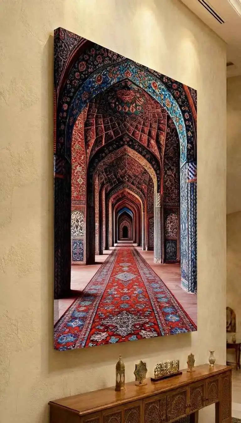 Islamic Persian Style Mosque Hallway Wall Art  #SP001