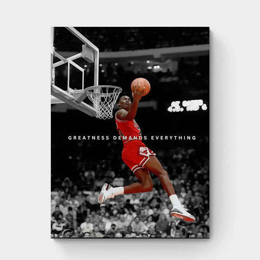 MICHAEL JORDAN - GREATNESS DEMANDS EVERYTHING