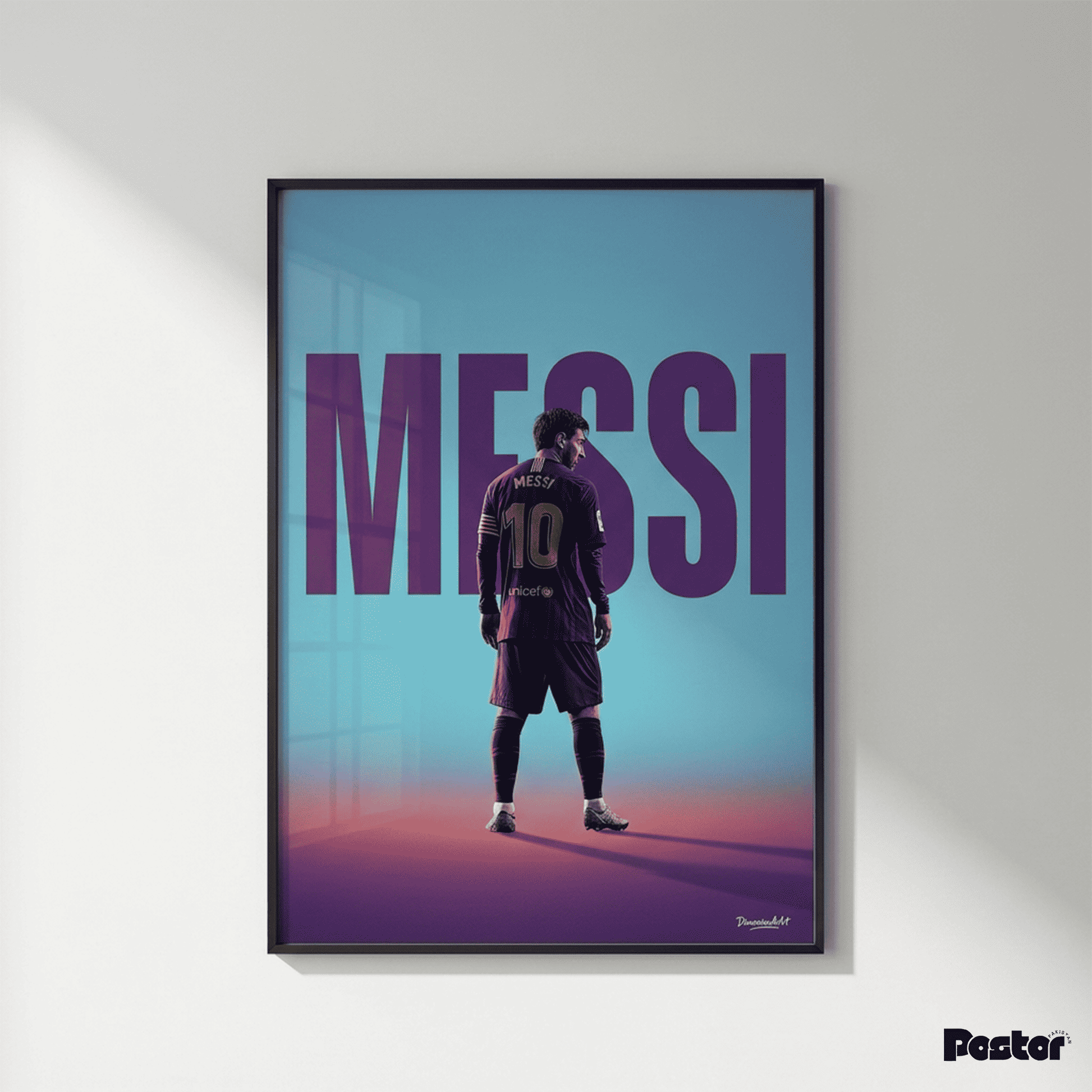 Lionel Messi No. 10 Back Profile