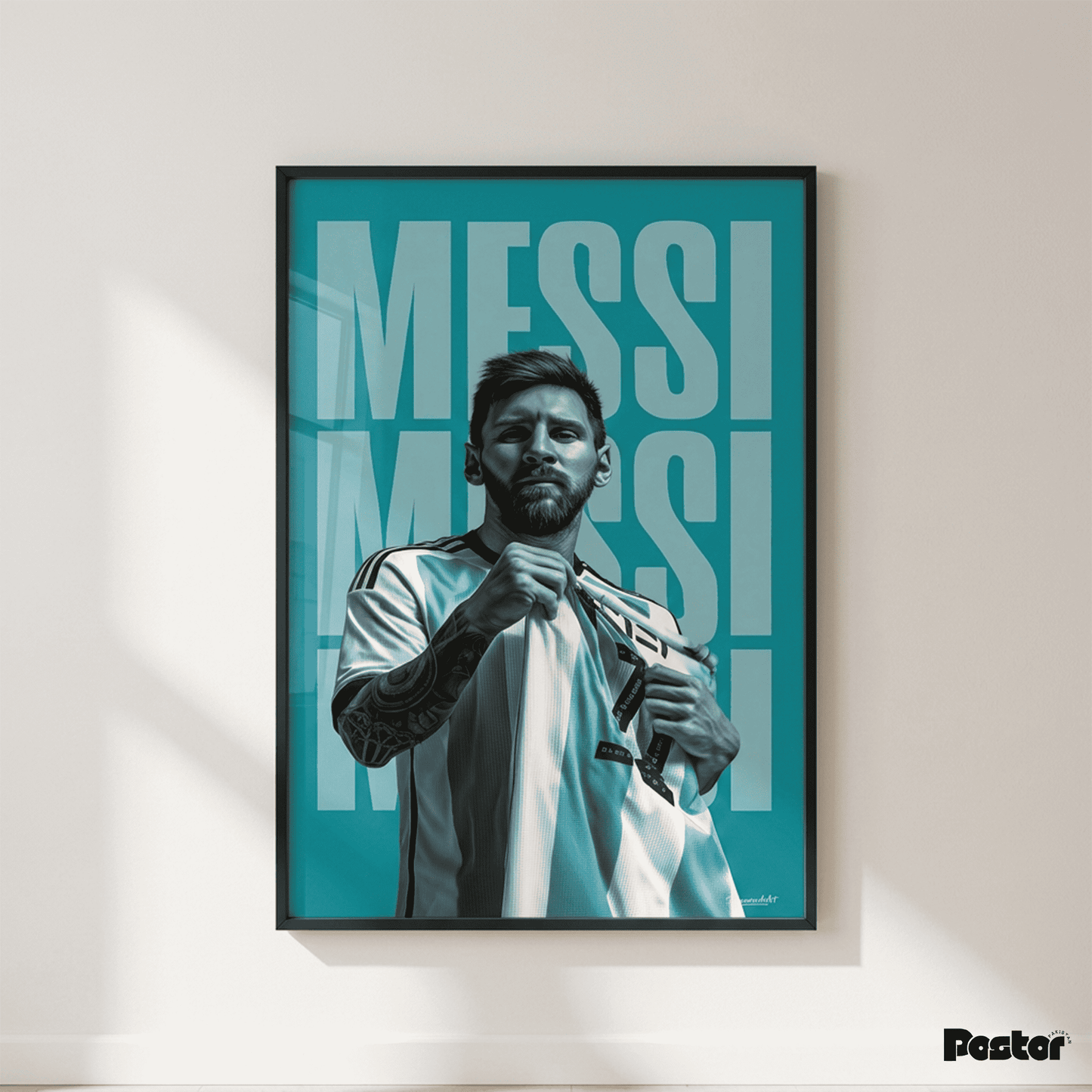 Lionel Messi Argentina Crest