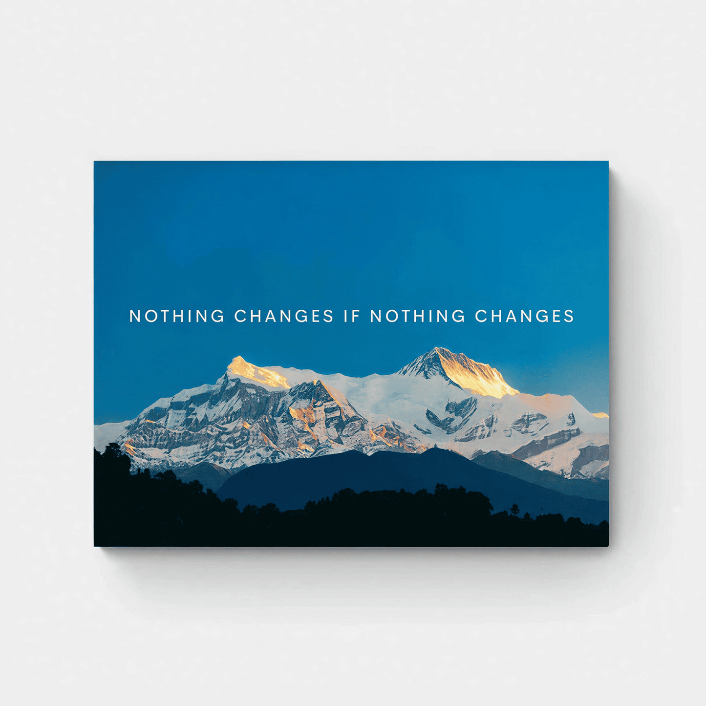 Nothing Changes If Nothing Changes