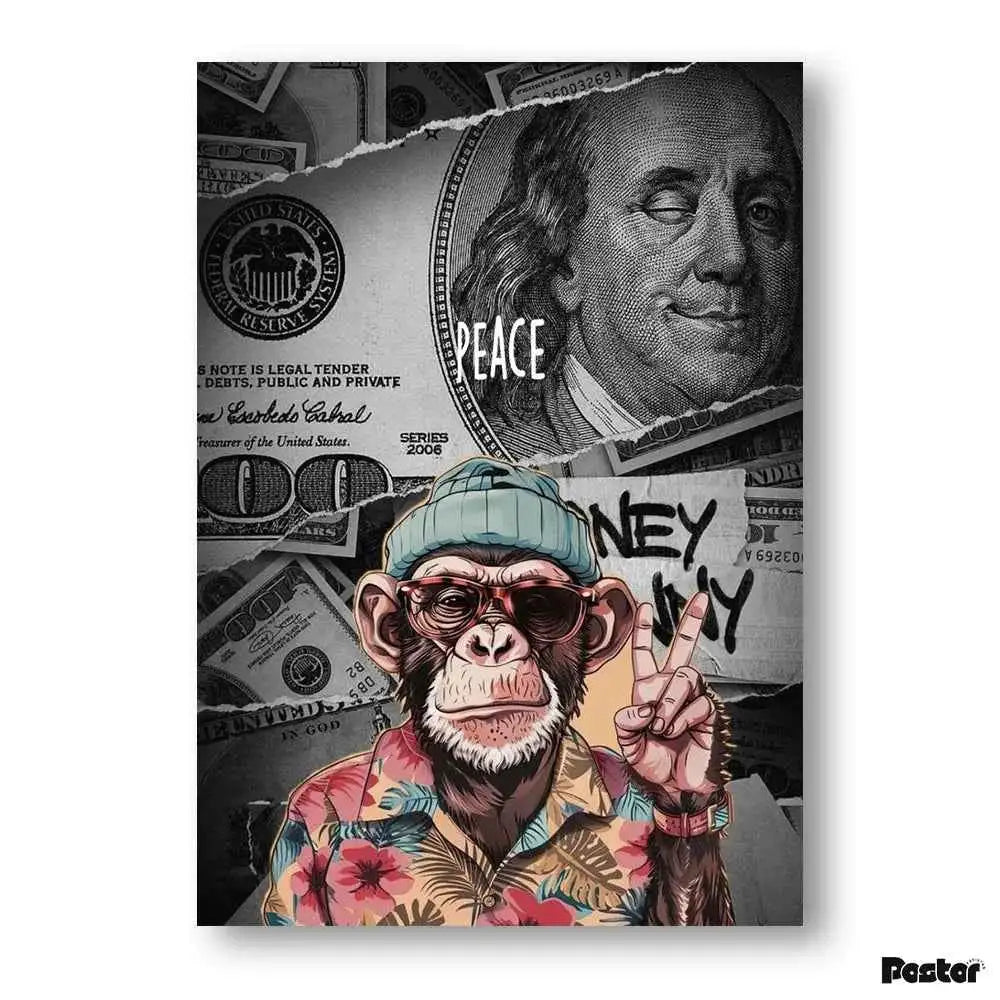 Urban "Peace & Money" Ape